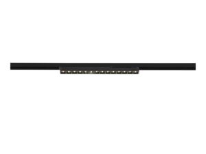 Miniaturka 1 - Czarny reflektor liniowy Sight Evo 18 W 57 cm na czarnej szynie