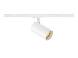 Miniaturka 2 - Biały reflektor GU10 do szyny 1-fazowej – widok produktu