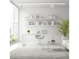 Miniaturka 6 - Biały reflektor szynowy LED 25 W w aranżacji wnętrza
