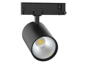 Miniaturka 5 - Czarny reflektor szynowy Trackspot P LED do szyny trójfazowej, widok główny