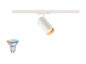 Miniaturka 1 - Reflektor do szyny jednofazowej Enola 2.0 M Smart Set w kolorze białym