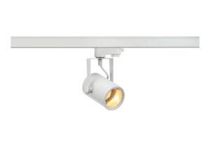 Miniaturka 1 - Biały reflektor szynowy Euro Spot GU10 3PH z adapterem