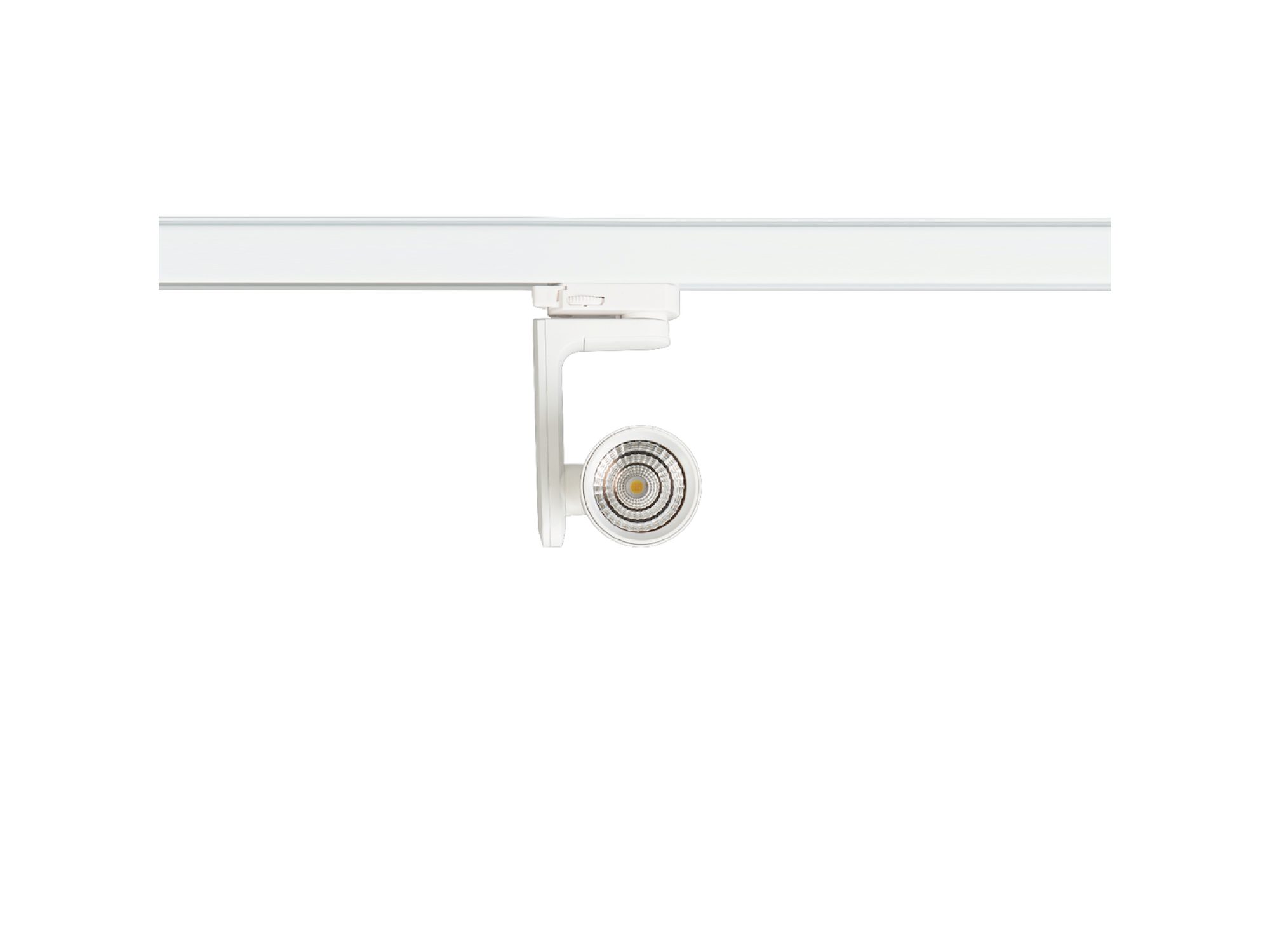 Biały reflektor LED 10 W widok od strony modułu