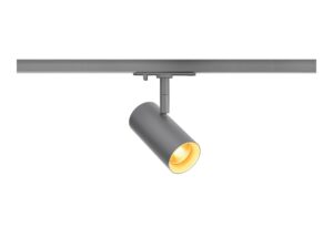 Miniaturka 4 - Szary reflektor szynowy Noblo Spot LED z cylindryczną obudową
