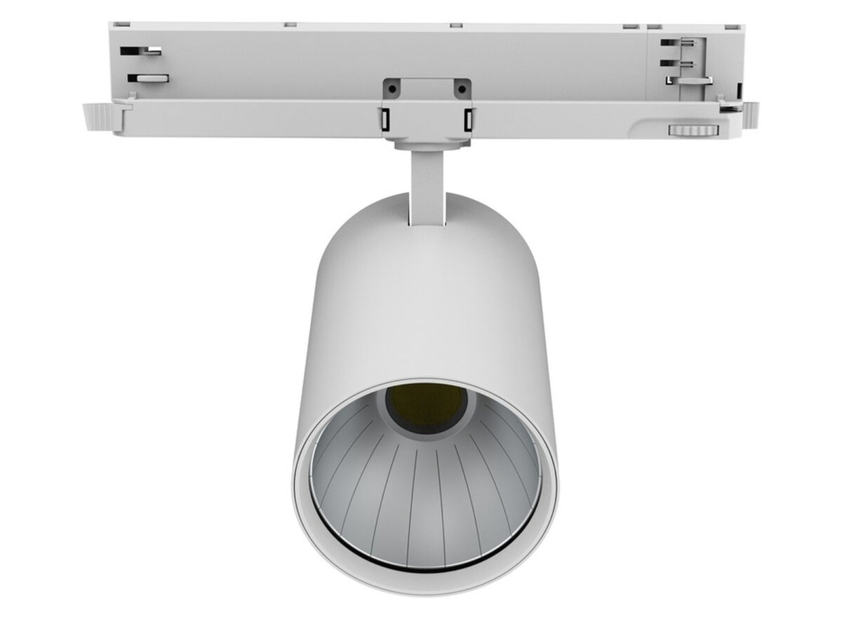 Reflektor szynowy Trackspot P 3PH LED DALI biały 17,3 cm