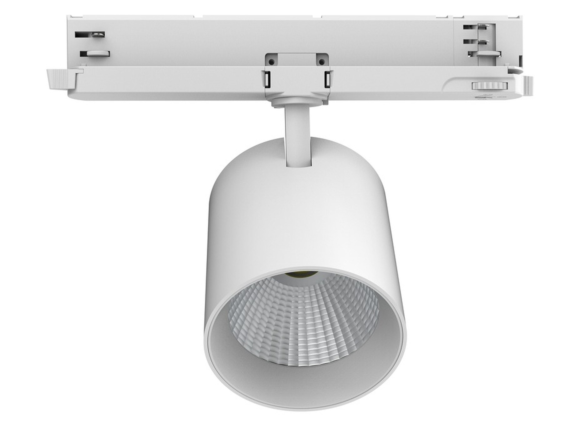 Biały reflektor Trackspot V 3PH DALI LED 4000 K do szyny trójfazowej