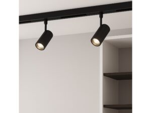 Miniaturka 2 - Czarny reflektor tubowy LED 6 W trzy barwy światła 2700 3000 4000 K