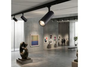 Miniaturka 3 - Czarne reflektory tubowe LED w galerii obrazów