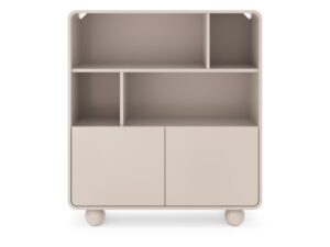 Miniaturka 5 - Regał Albenza kaszmir – widok z przodu