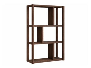 Miniaturka 1 - Regał wiszący dębowy Daverna 63x90 cm w kolorze tabacco – zdjęcie produktu na białym tle