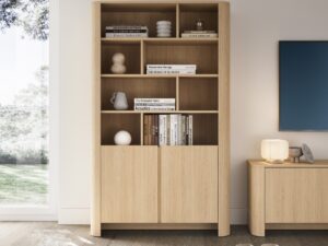 Miniaturka 7 - Regał Lavello dąb Vicenza – aranżacja z półkami na książki