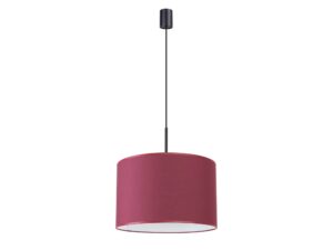 Miniaturka 6 - Regulowana lampa wisząca Elaria 40 cm burgundowa