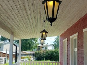 Miniaturka 2 - RETRO MAXI K 1018/1/BD – lampa wisząca na zadaszonym tarasie