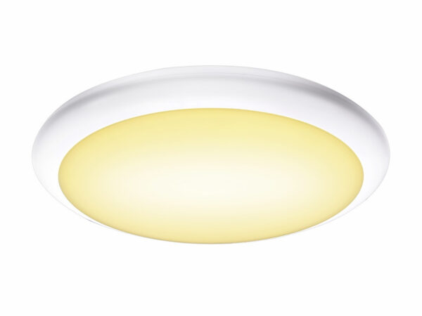 Ruba biała oprawa zewnętrzna LED 27 cm widok główny