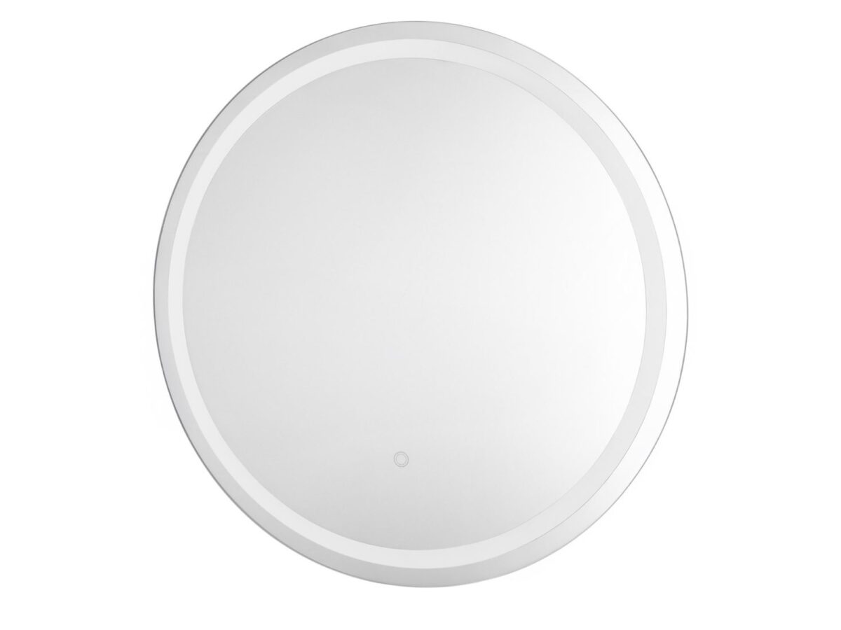 Lustro LED Salivia okrągłe 60 cm z pierścieniem światła