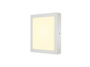 Miniaturka 1 - Biały plafon Senser LED 3000 K widok boczny