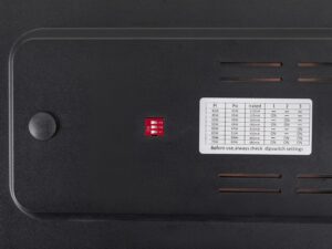 Miniaturka 4 - Sight Panel czarny – detal regulacji i adaptera szynowego