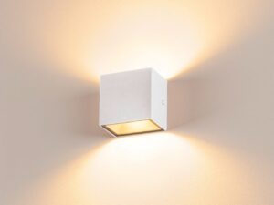 Miniaturka 9 - Kinkiet Sitra Cube WL biały, ujęcie 4