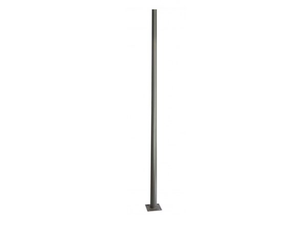 Słup stalowy 280 cm LS-LB-22A POLE – widok z przodu na białym tle