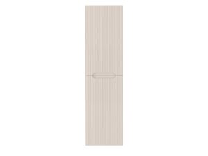 Miniaturka 12 - Słupek łazienkowy Coralia 130 cm Kaszmir, ryflowane fronty od przodu