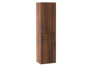 Miniaturka 5 - Słupek łazienkowy Tamira 130 cm Orzech Warmia, zamknięty widok pod kątem.