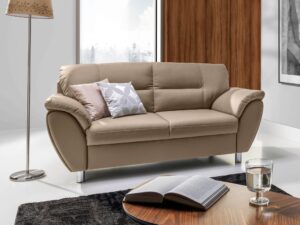 Miniaturka 3 - Sofa dwuosobowa z profilowanym oparciem Belcaro 183 cm – zdjęcie 4
