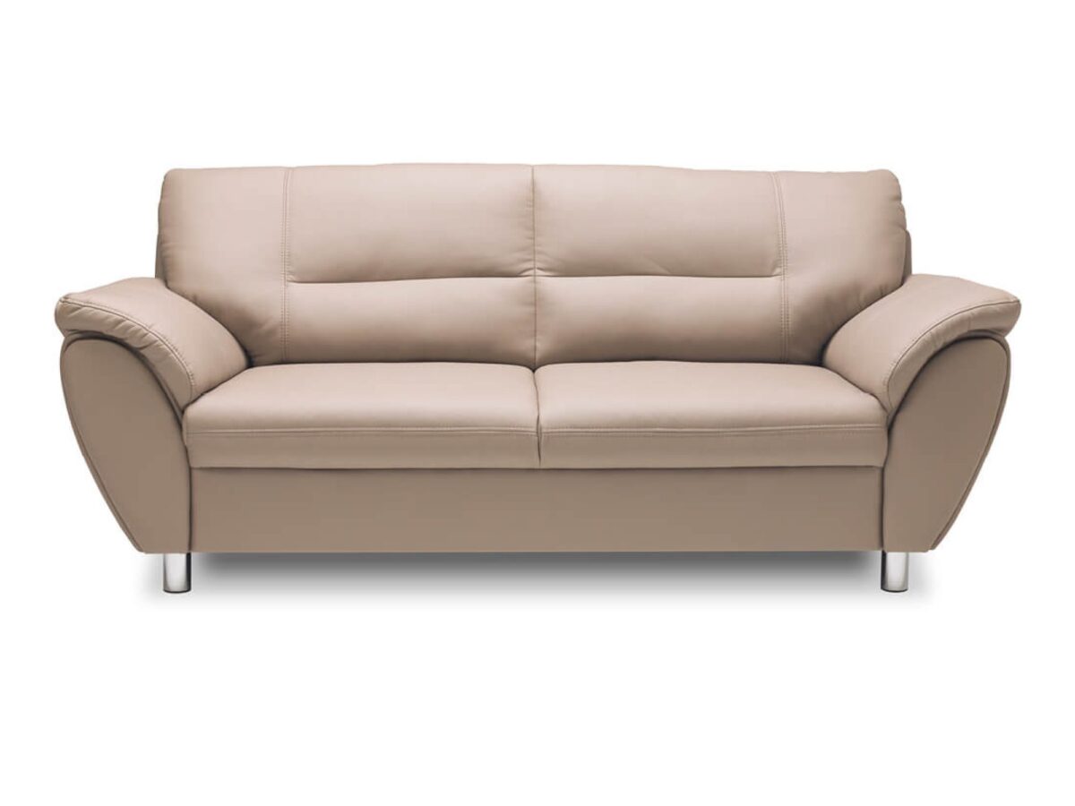 Sofa trzyosobowa z profilowanym oparciem Belcaro 210 cm