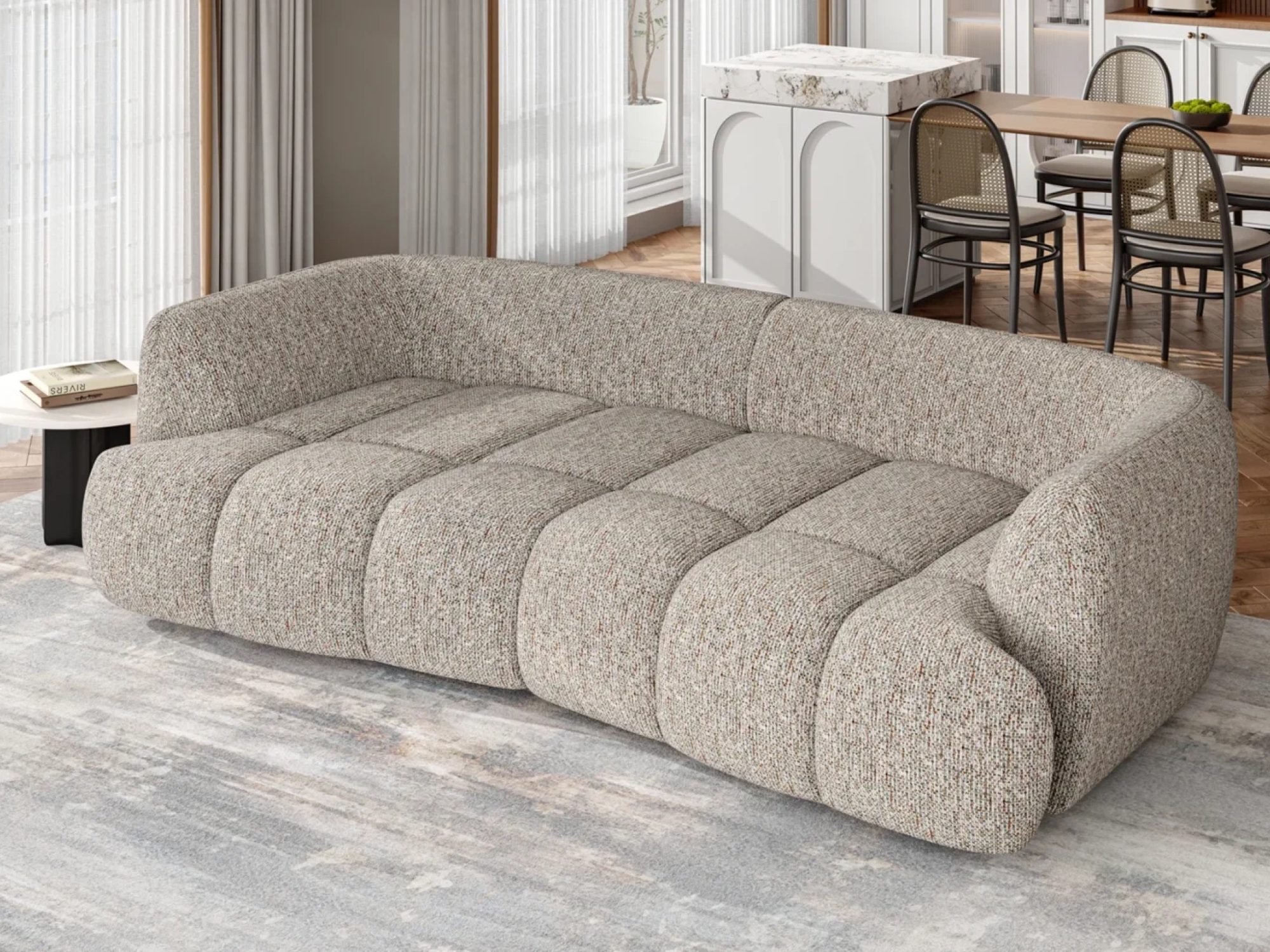 Sofa Bessaro 278 cm widok z perspektywy