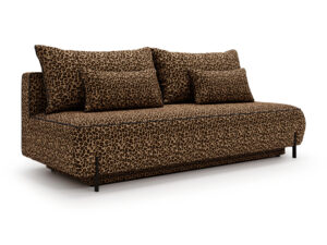 Miniaturka 1 - Rozkładana sofa Canvio w ujęciu trzy czwarte, bryła i siedzisko kanapy