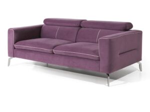 Miniaturka 1 - Sofa dwuosobowa z regulowanymi zagłówkami Celvaro 170 cm – zdjęcie 2