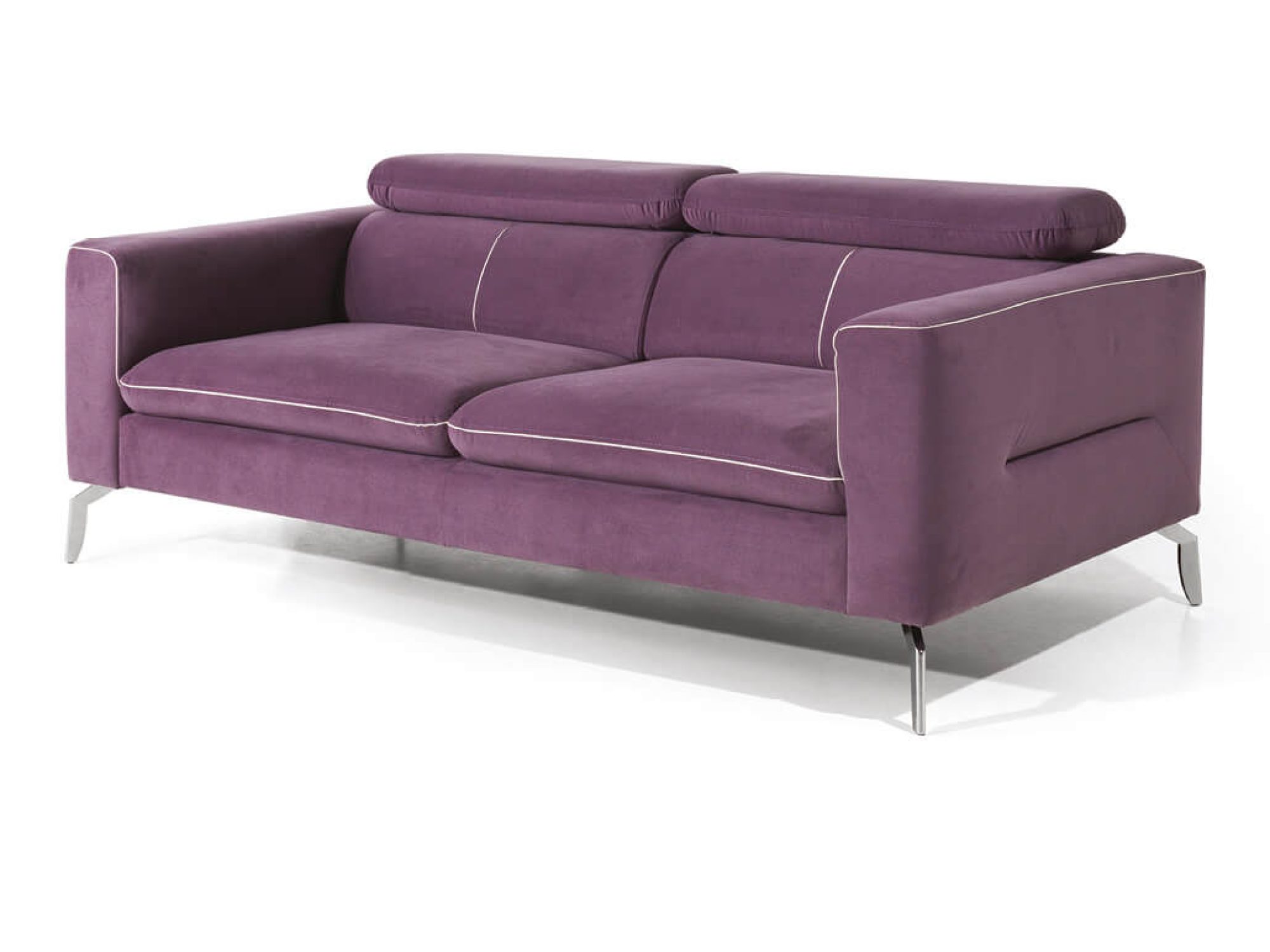 Sofa dwuosobowa z regulowanymi zagłówkami Celvaro 170 cm – zdjęcie 2