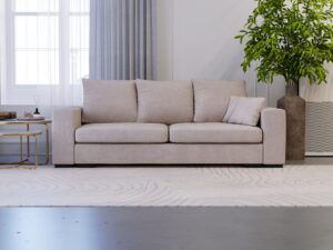 Miniaturka 3 - Sofa dwuosobowa rozkładana Galvio w aranżacji salonu
