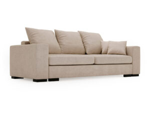 Miniaturka 1 - Sofa dwuosobowa rozkładana Galvio z widokiem z perspektywy