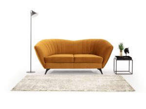 Miniaturka 2 - Sofa dwuosobowa Anvelio z lampą i stolikiem