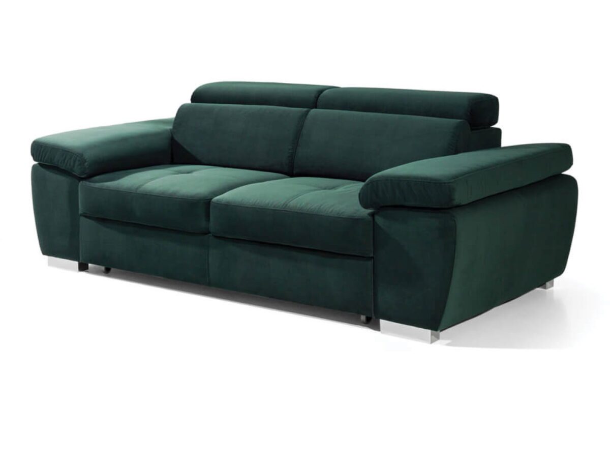 Sofa dwuosobowa z regulowanymi zagłówkami Zirvano 185 cm