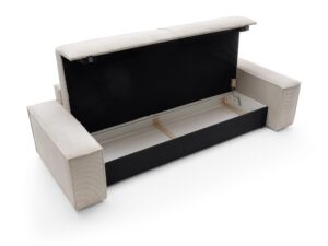 Miniaturka 1 - Sofa Fiorano – ukośne ujęcie bryły i podłokietników