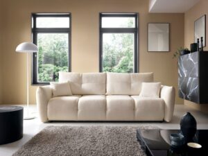 Miniaturka 5 - Sofa Harvio – druga aranżacja salonu z pełnym widokiem mebla