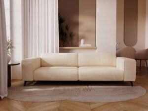 Miniaturka 5 - Sofa trzyosobowa Julvena w aranżacji przestronnego rodzinnego salonu