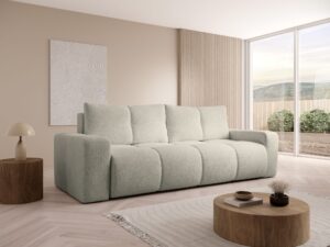 Miniaturka 6 - Sofa Lindoro – aranżacja salonu z jasną kanapą
