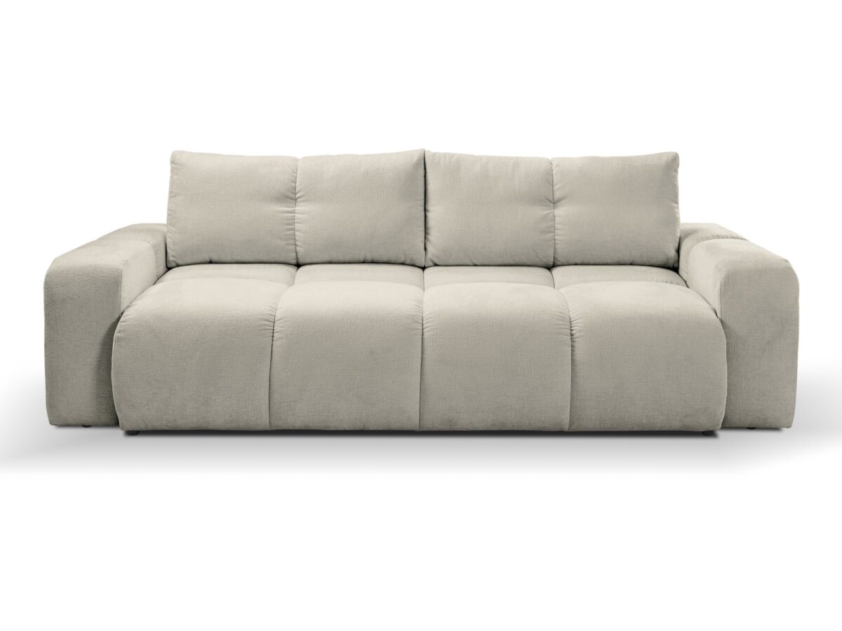 Sofa rozkładana Lindoro 259 cm z pojemnikiem na pościel