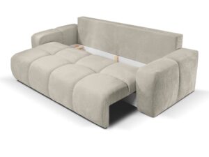 Miniaturka 3 - Sofa Lindoro – otwarty pojemnik na pościel pod siedziskiem