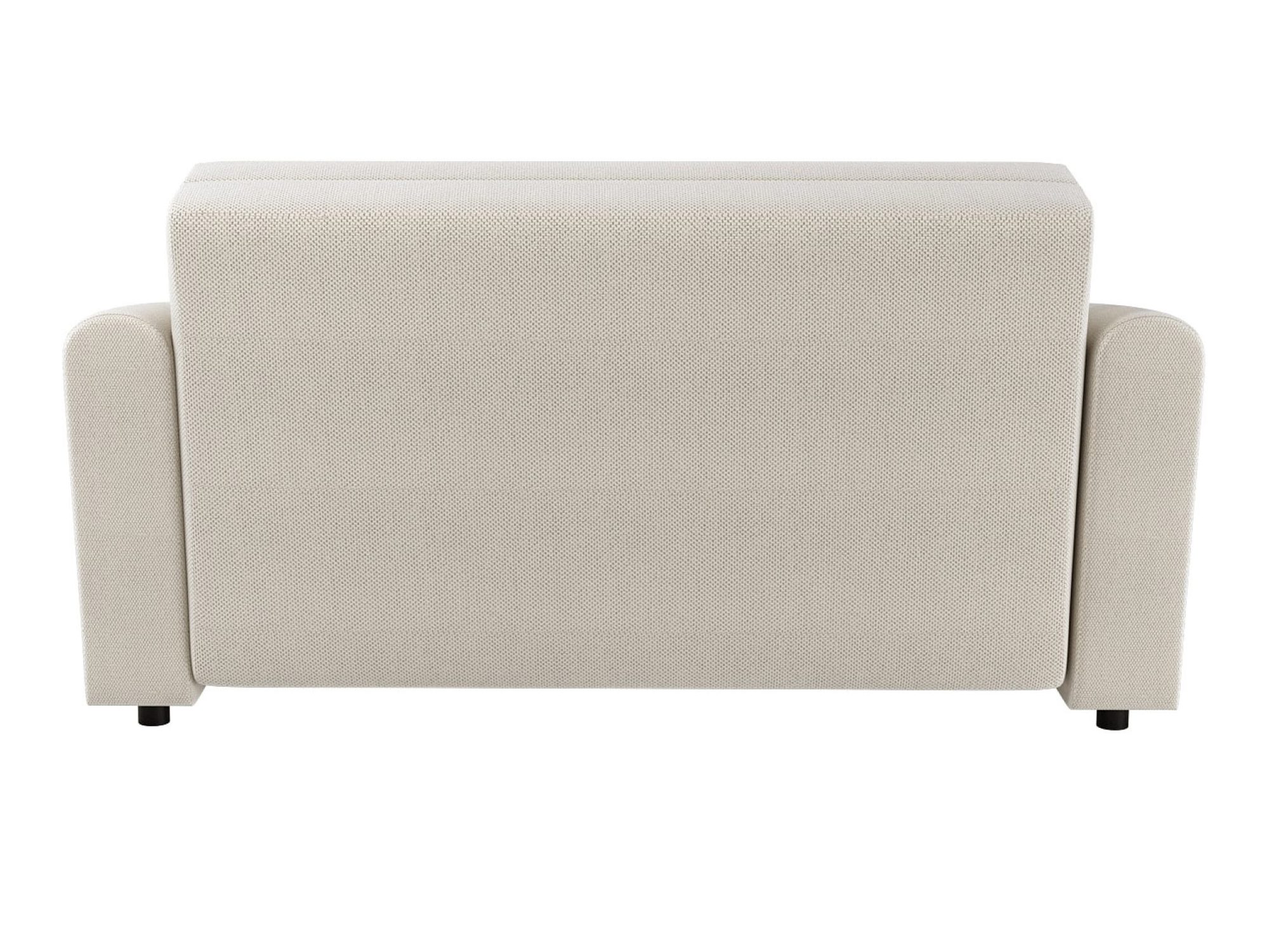 Sofa Nell 165 cm w jasnym beżu – widok boczny
