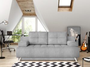 Miniaturka 1 - Sofa Osvero w pokoju na poddaszu, widok z przodu