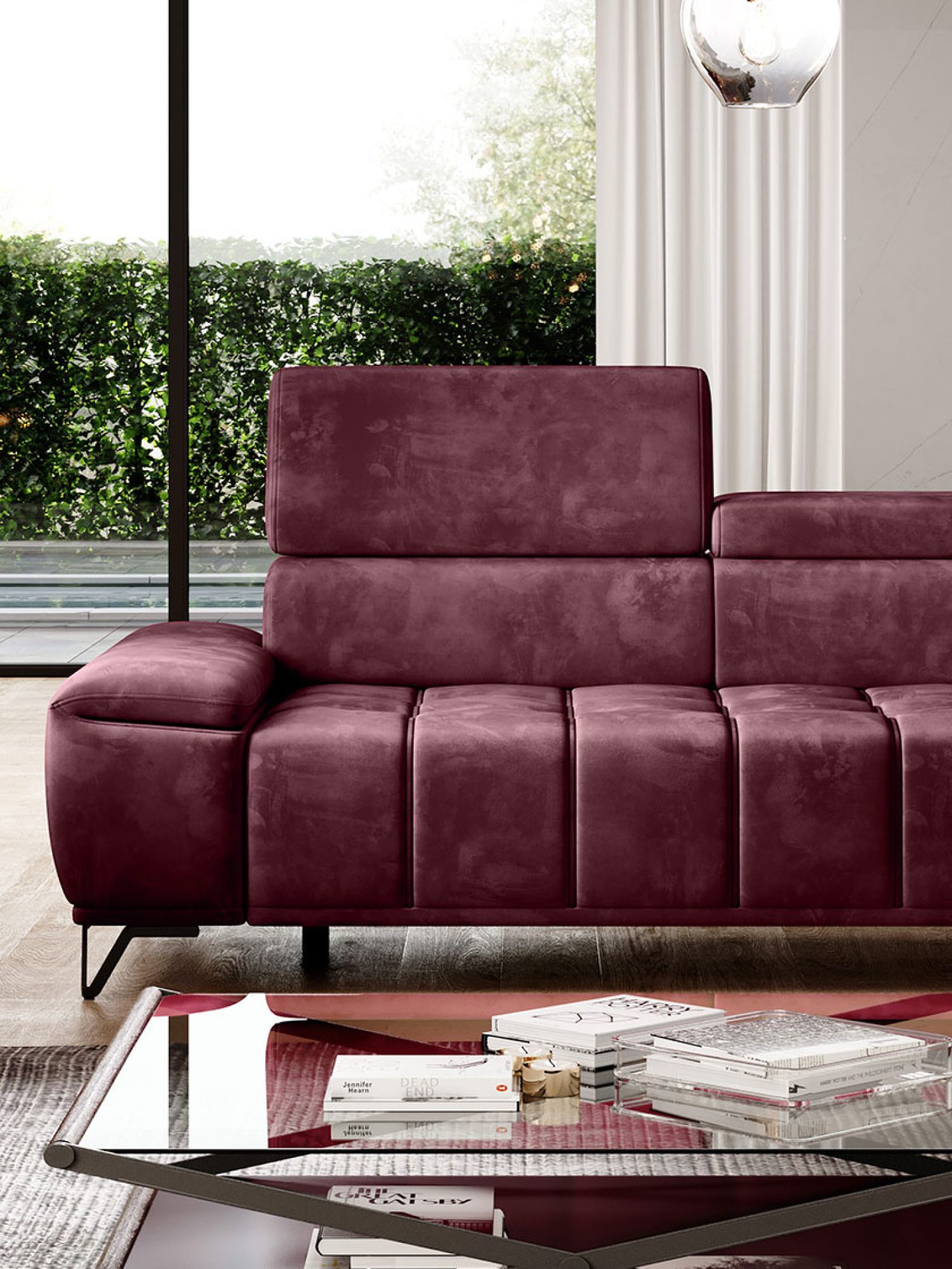 Sofa Pallavero 194 cm w aranżacji salonu