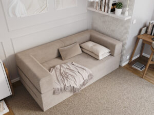 Miniaturka 9 - Sofa piankowa rozkładana Pianora — w pokoju, widok z góry
