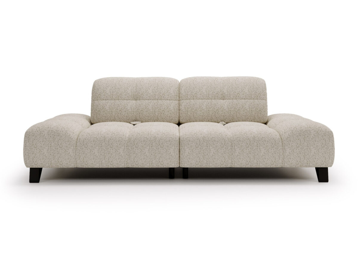 Sofa trzyosobowa z głębokim siedziskiem Pivora Maxi 223 cm
