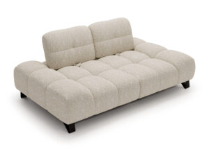 Miniaturka 2 - Sofa Pivora Mini widziana z góry, układ trzyosobowego siedziska i oparcia