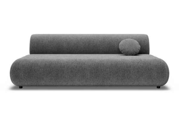 Sofa rozkładana Pomaro 214 cm — widok z przodu na białym tle