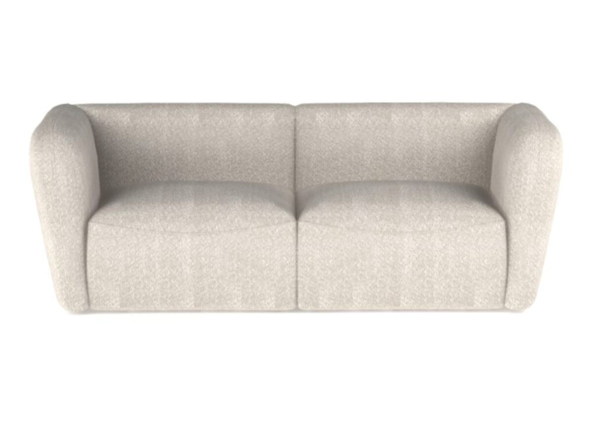 Sofa tapicerowana Rovelia 214 cm z głębokim siedziskiem
