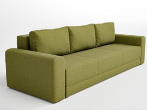 Miniaturka 4 - Sofa rozkładana ze skrzynią Arcavero 230 cm w aranżacji wnętrza 2